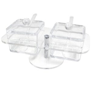 Dual Honey Serving Stand