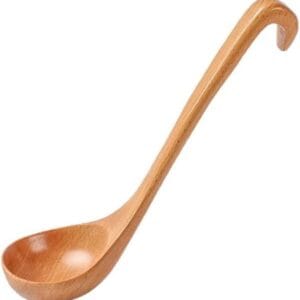 Wooden Spoon with Hanging Hook